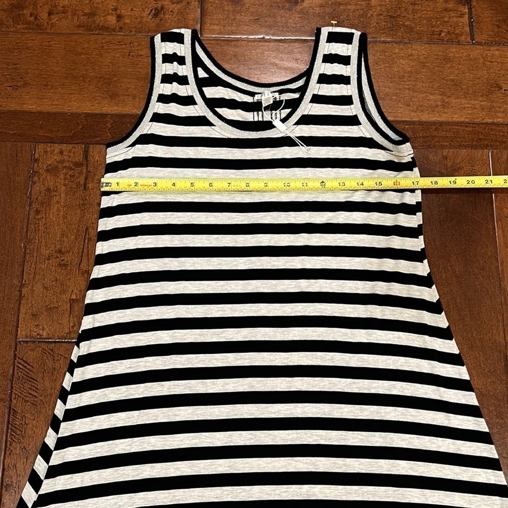 SPENSE MAXI STRIPE DRESS SZ:L - Picture 6 of 7